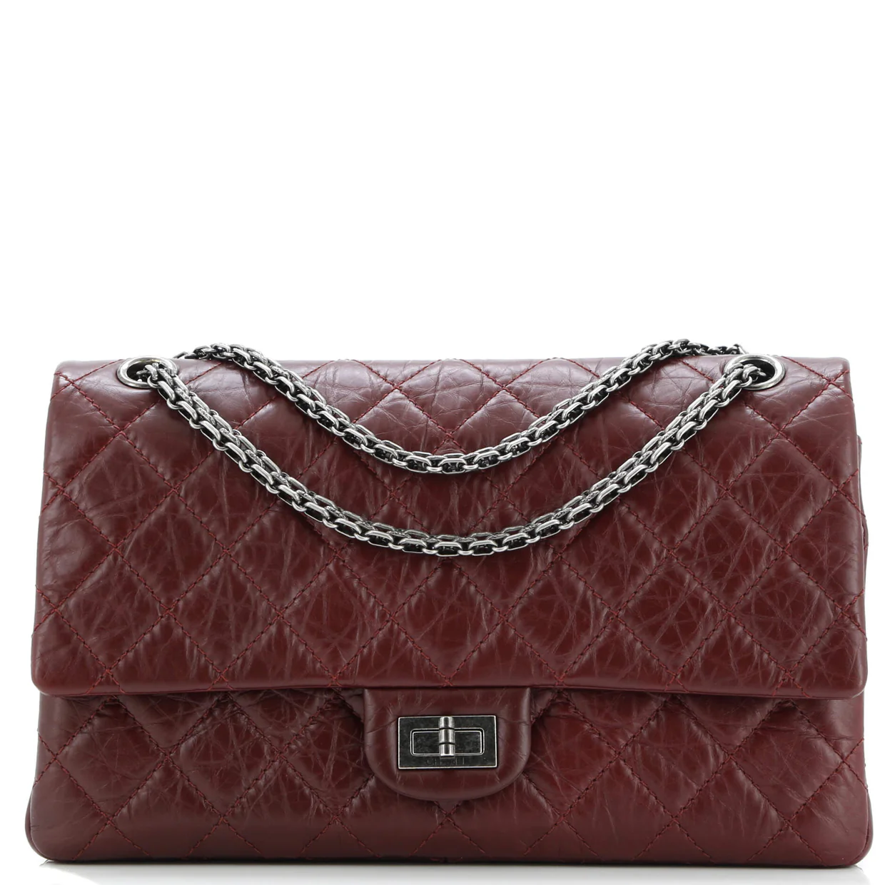 Classic Double Flap Bag Quilted Studded Lambskin Medium - Deep Luxury