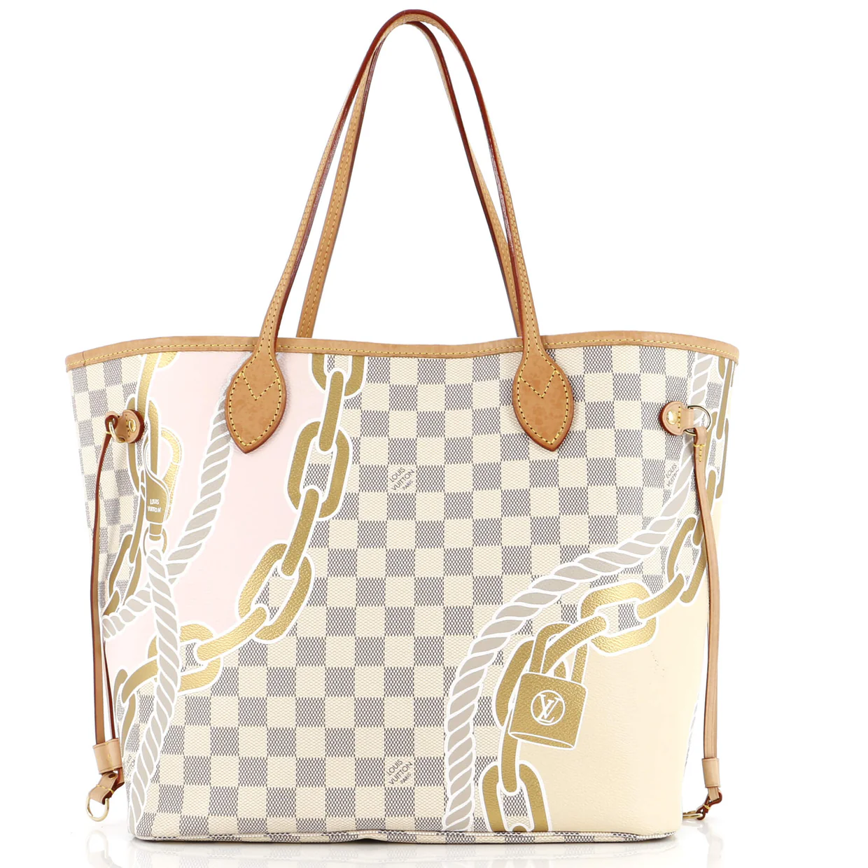 Neverfull NM Tote Limited Edition Nautical Damier MM - Deep Luxury