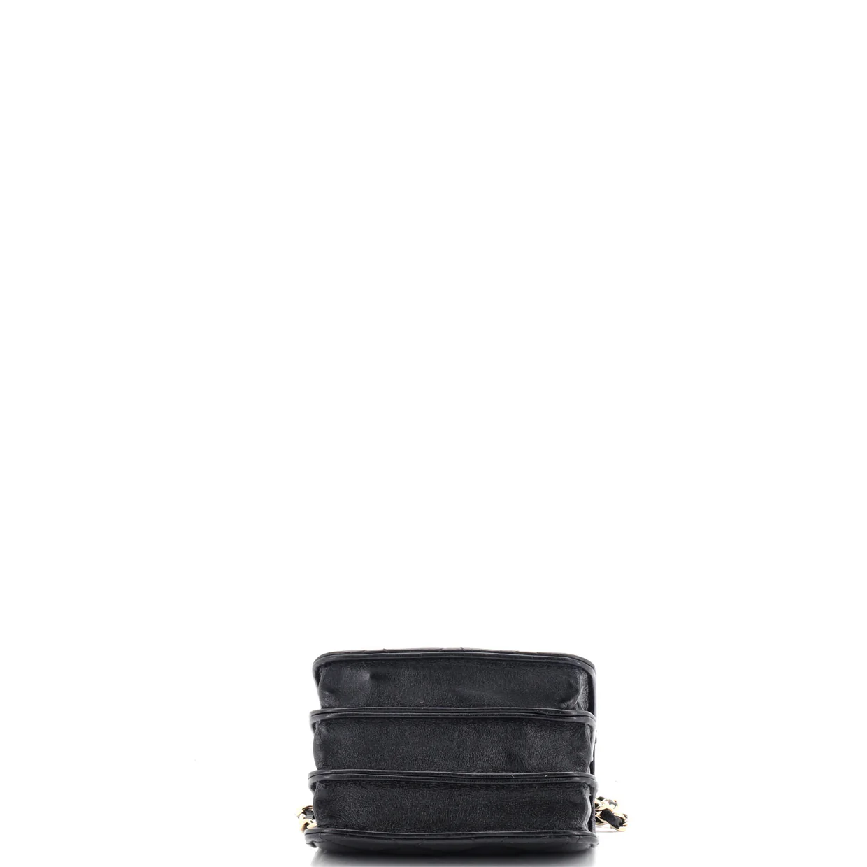 Charming Handle Flap Clutch with Chain Quilted Lambskin Mini - Deep Luxury