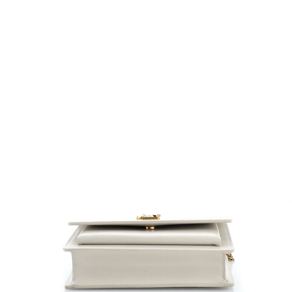 Sunset Top Handle Chain Wallet Leather - Deep Luxury