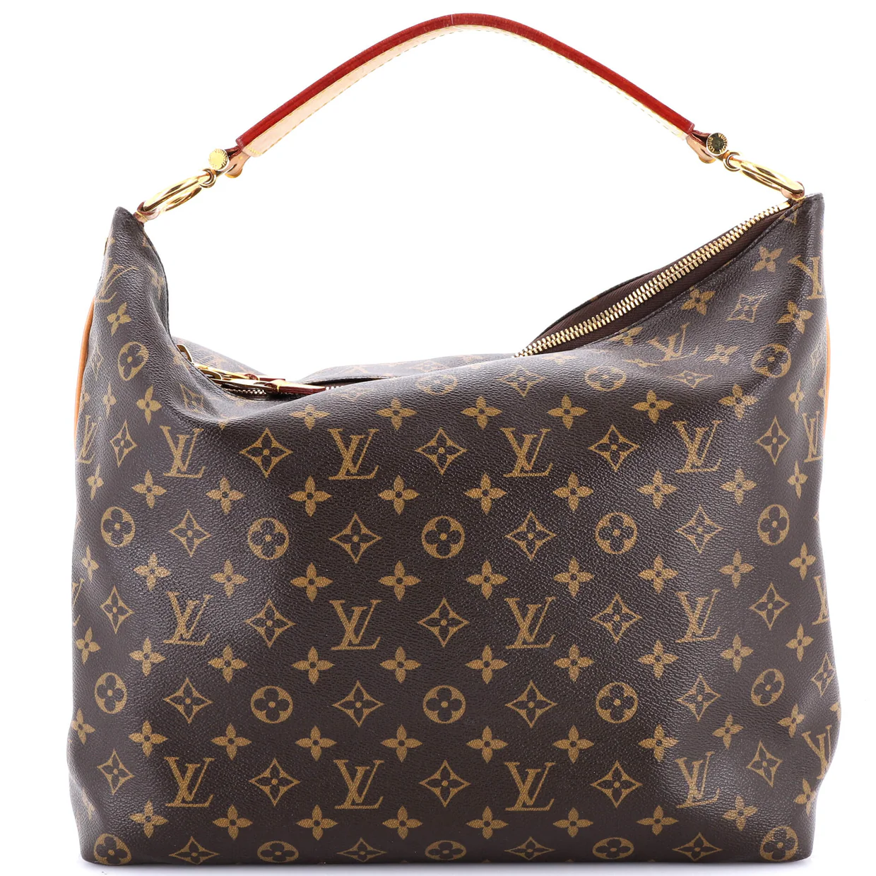Sully Handbag Monogram Canvas MM - Deep Luxury