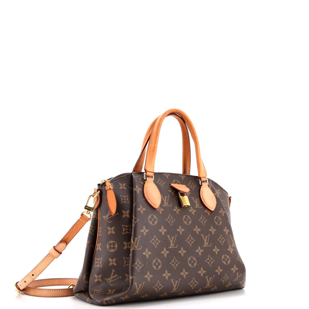 Rivoli Handbag Monogram Canvas MM - Deep Luxury
