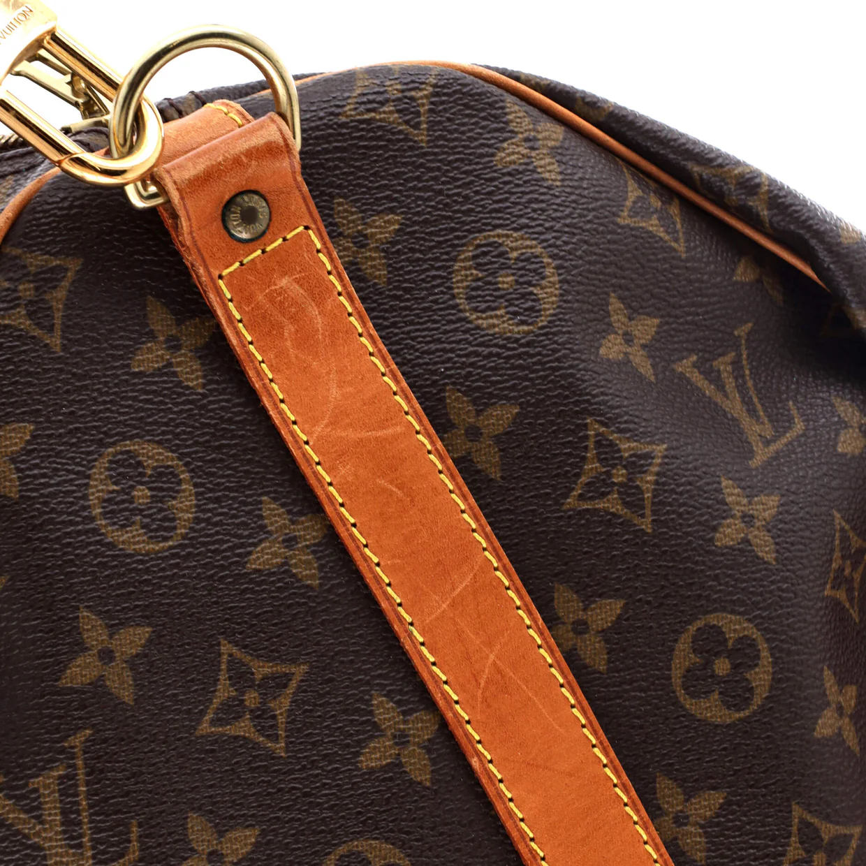 Keepall Bandouliere Bag Monogram Canvas 55 - Deep Luxury