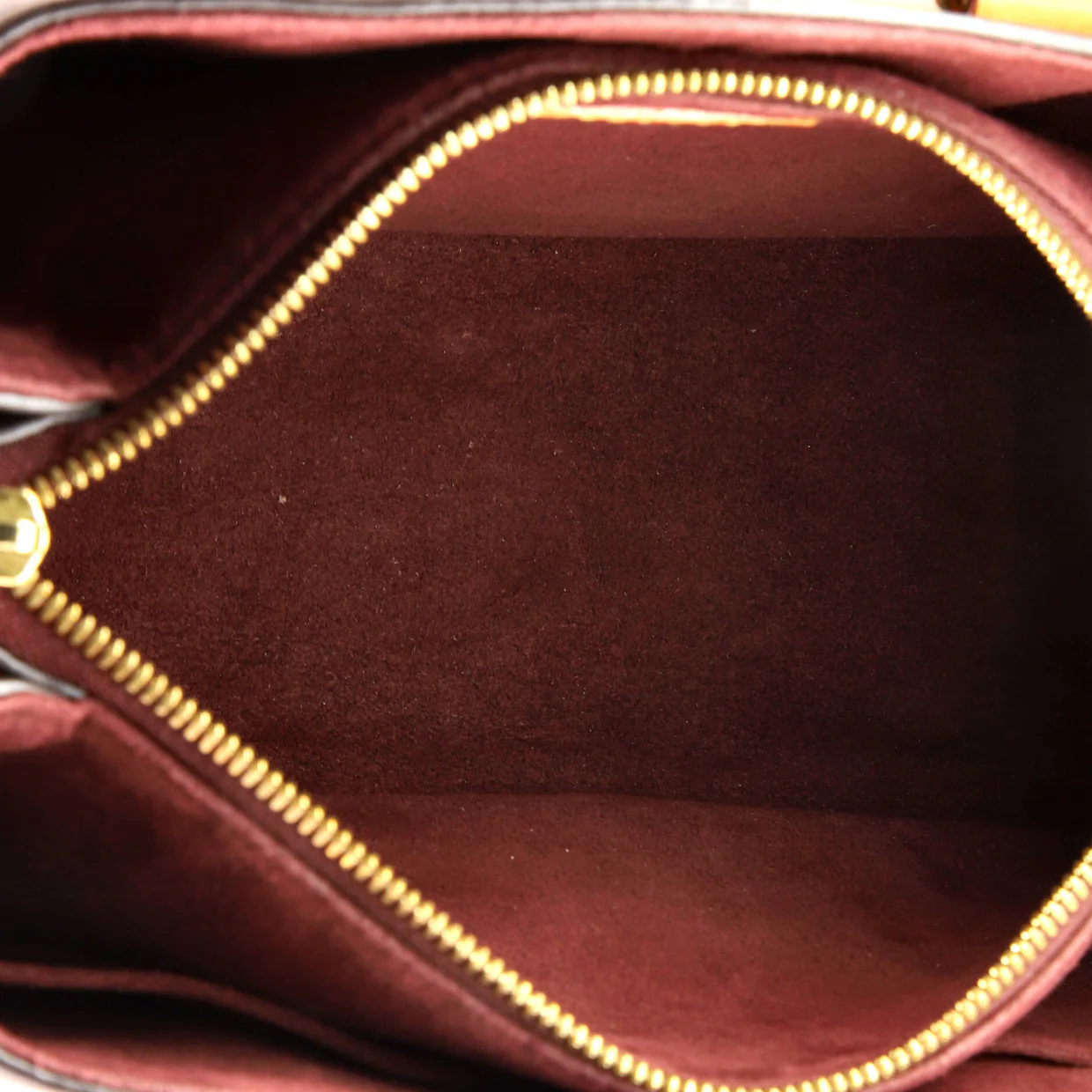 Soufflot Tote Monogram Canvas with Leather BB - Deep Luxury