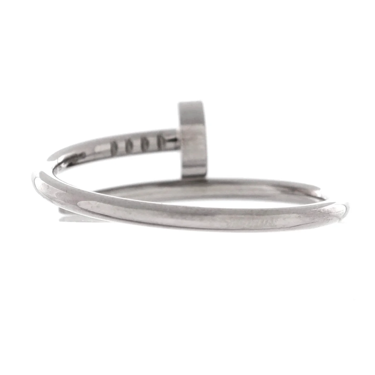 Juste un Clou Ring 18K White Gold Small - Deep Luxury