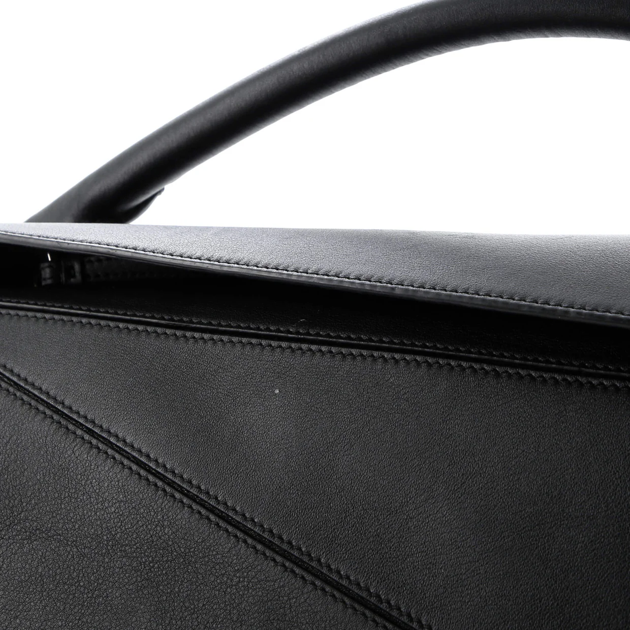 Puzzle Bag Leather Large - Deep Luxury