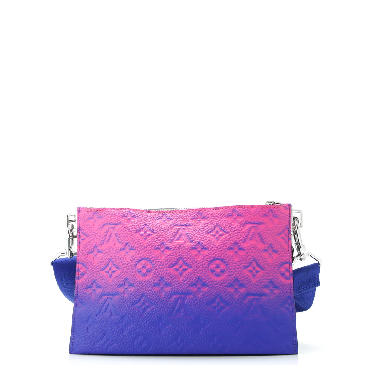 Trio Pouch Messenger Bag Limited Edition Illusion Monogram Taurillon Leather - Deep Luxury