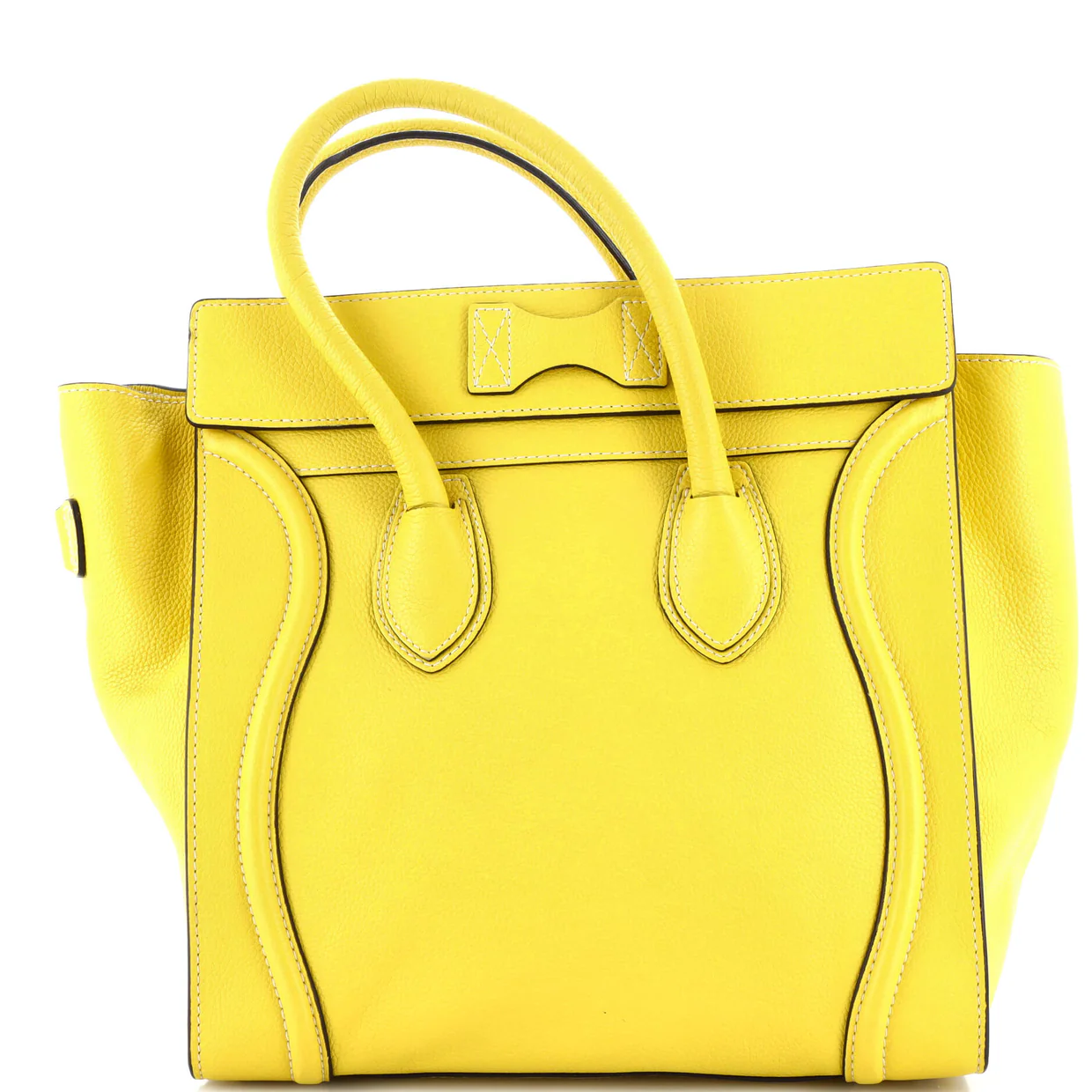 Luggage Bag Grainy Leather Mini - Deep Luxury