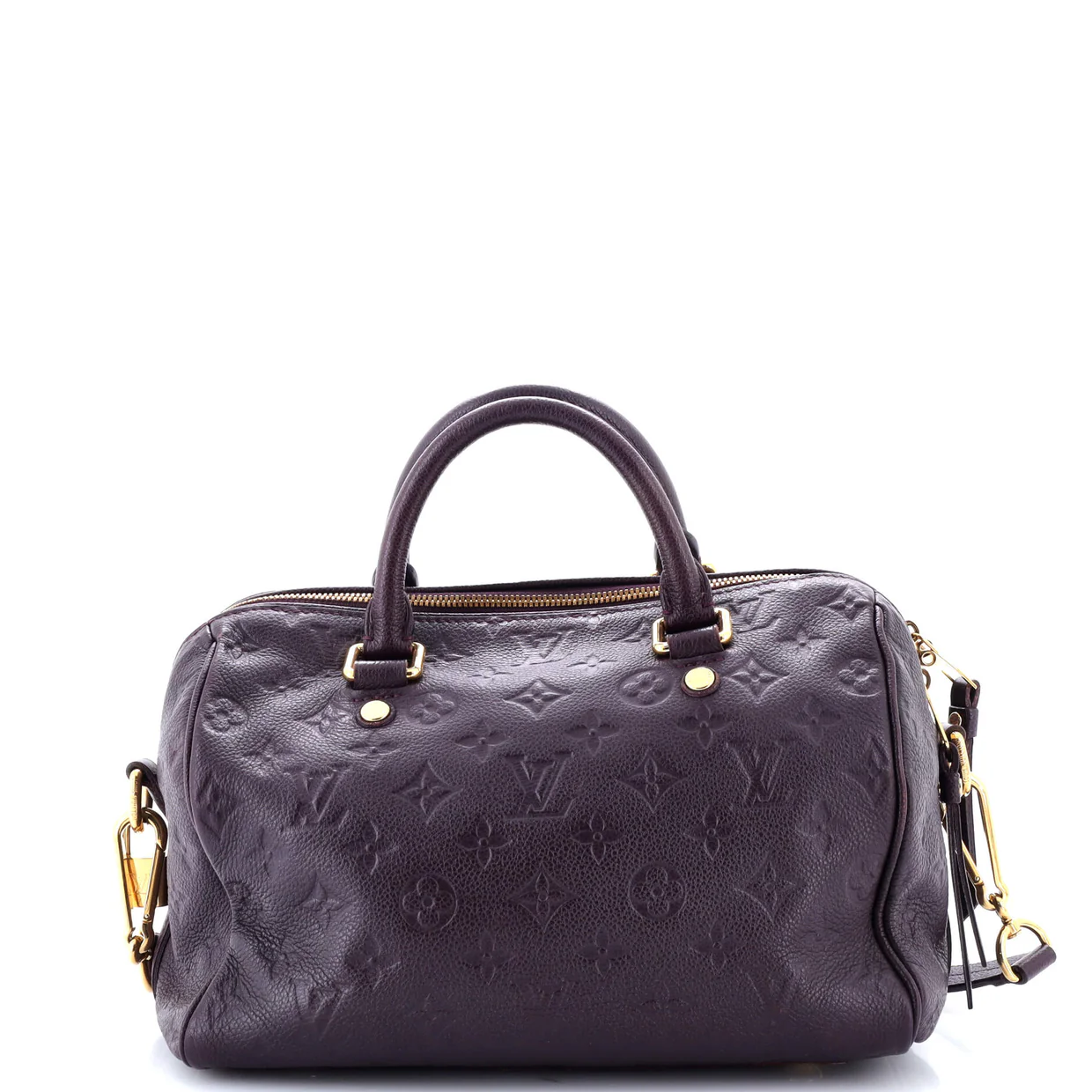 Speedy Bandouliere Bag Monogram Empreinte Leather 25 - Deep Luxury