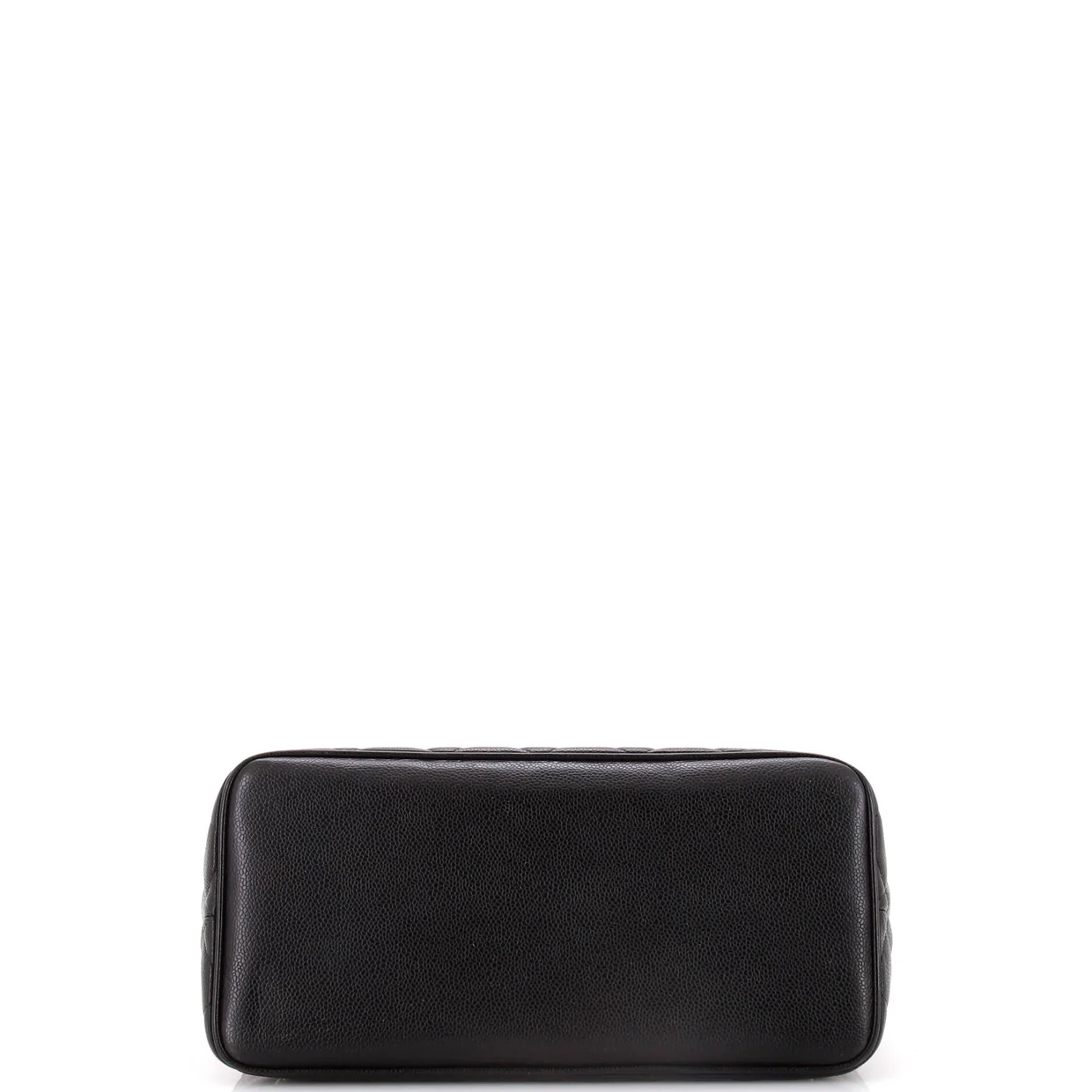 Medallion Tote Quilted Caviar - Deep Luxury