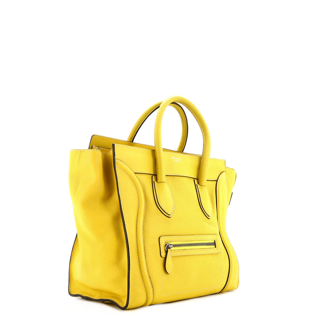 Luggage Bag Grainy Leather Mini - Deep Luxury