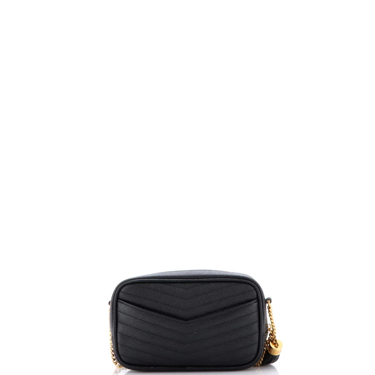 Lou Camera Bag Matelasse Chevron Leather Mini - Deep Luxury