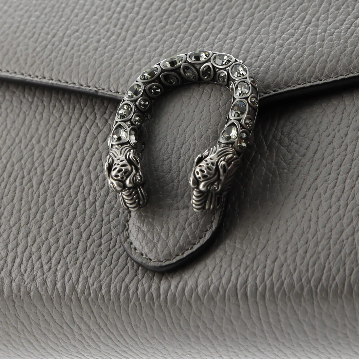 Dionysus Chain Wallet Leather with Embellished Detail Small - Deep Luxury