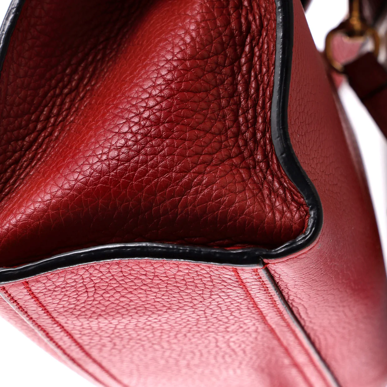 GG Marmont Top Handle Bag Leather Mini - Deep Luxury