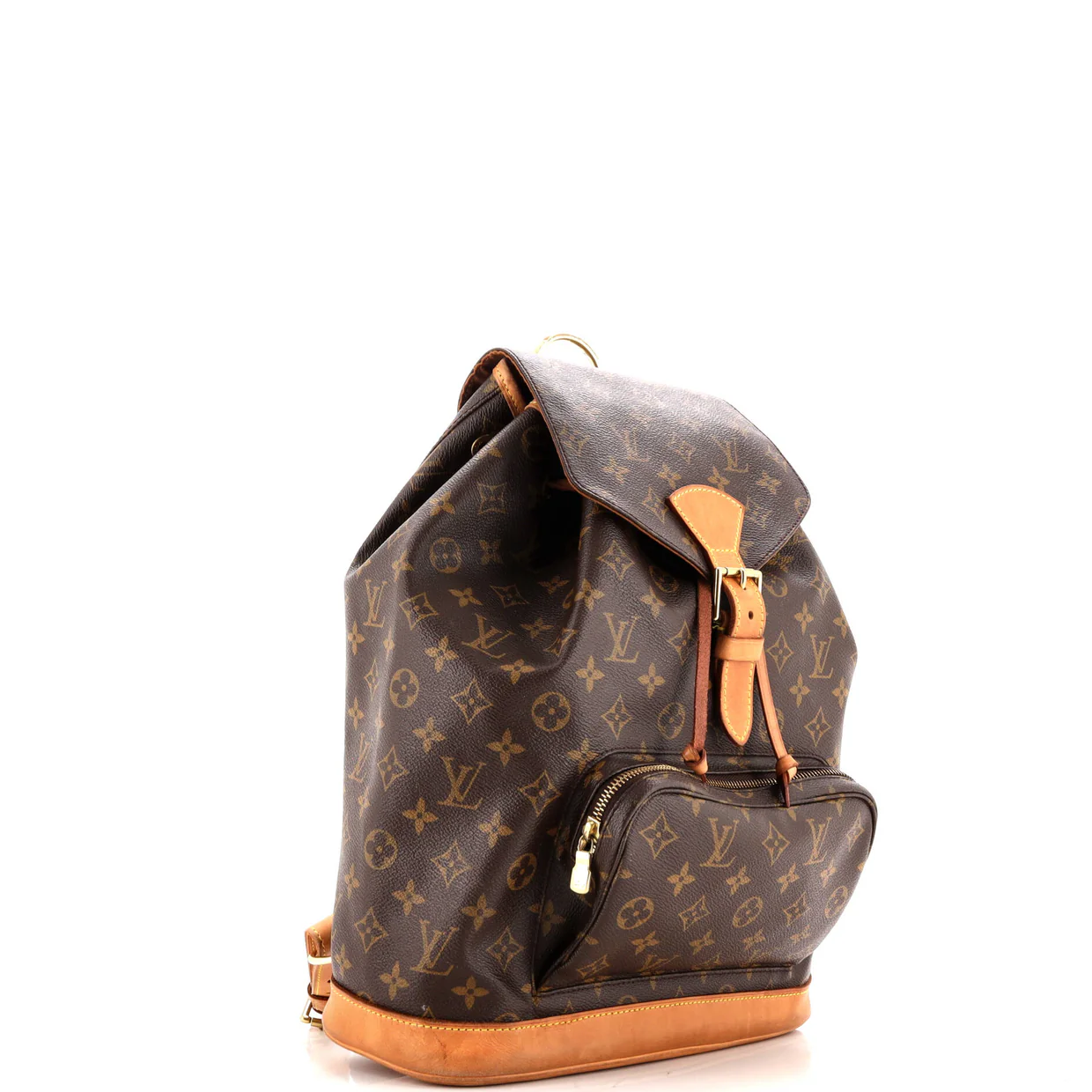 Vintage Montsouris Backpack Monogram Canvas GM - Deep Luxury