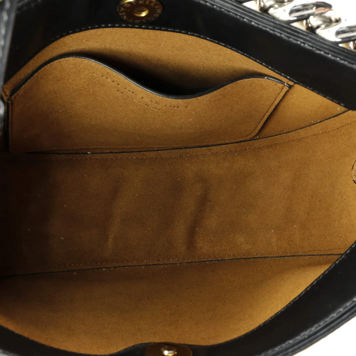 Frayme Shoulder Bag Faux Shearling and Faux Leather Small - Deep Luxury