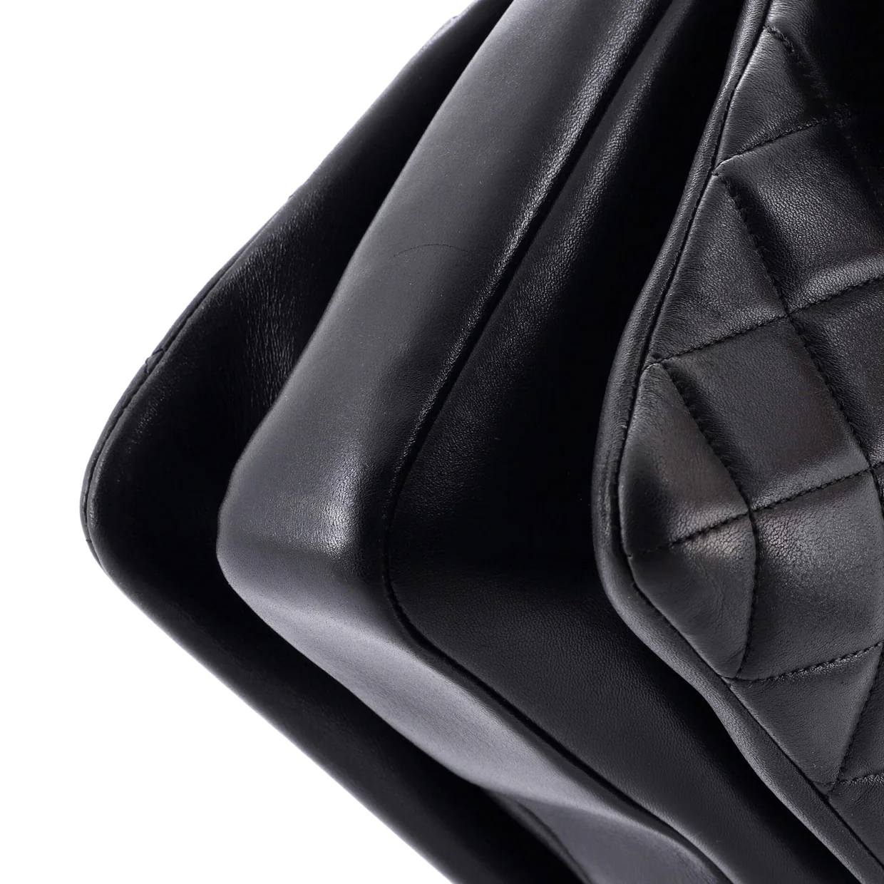 Trendy CC Top Handle Bag Quilted Lambskin Large - Deep Luxury