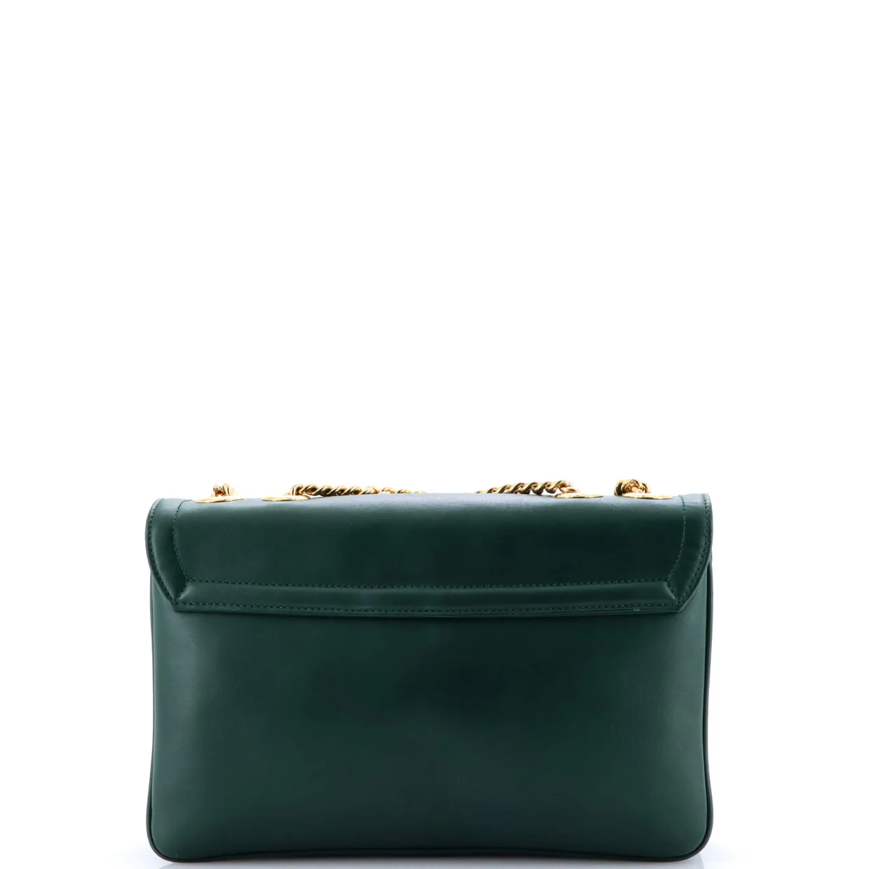 Rajah Chain Shoulder Bag Leather Medium - Deep Luxury