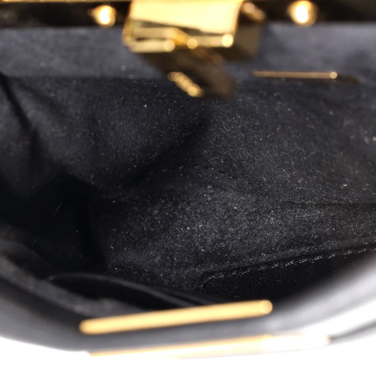 Peekaboo Bag Leather Micro - Deep Luxury