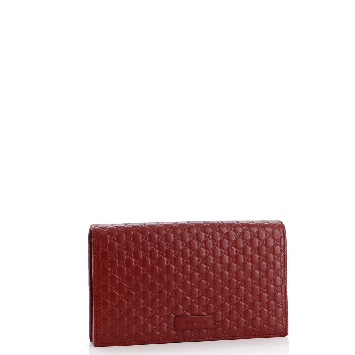 Wallet on Strap Microguccissima Leather - Deep Luxury