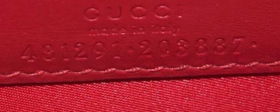 Cherries Wallet on Chain GG Coated Canvas Mini - Deep Luxury