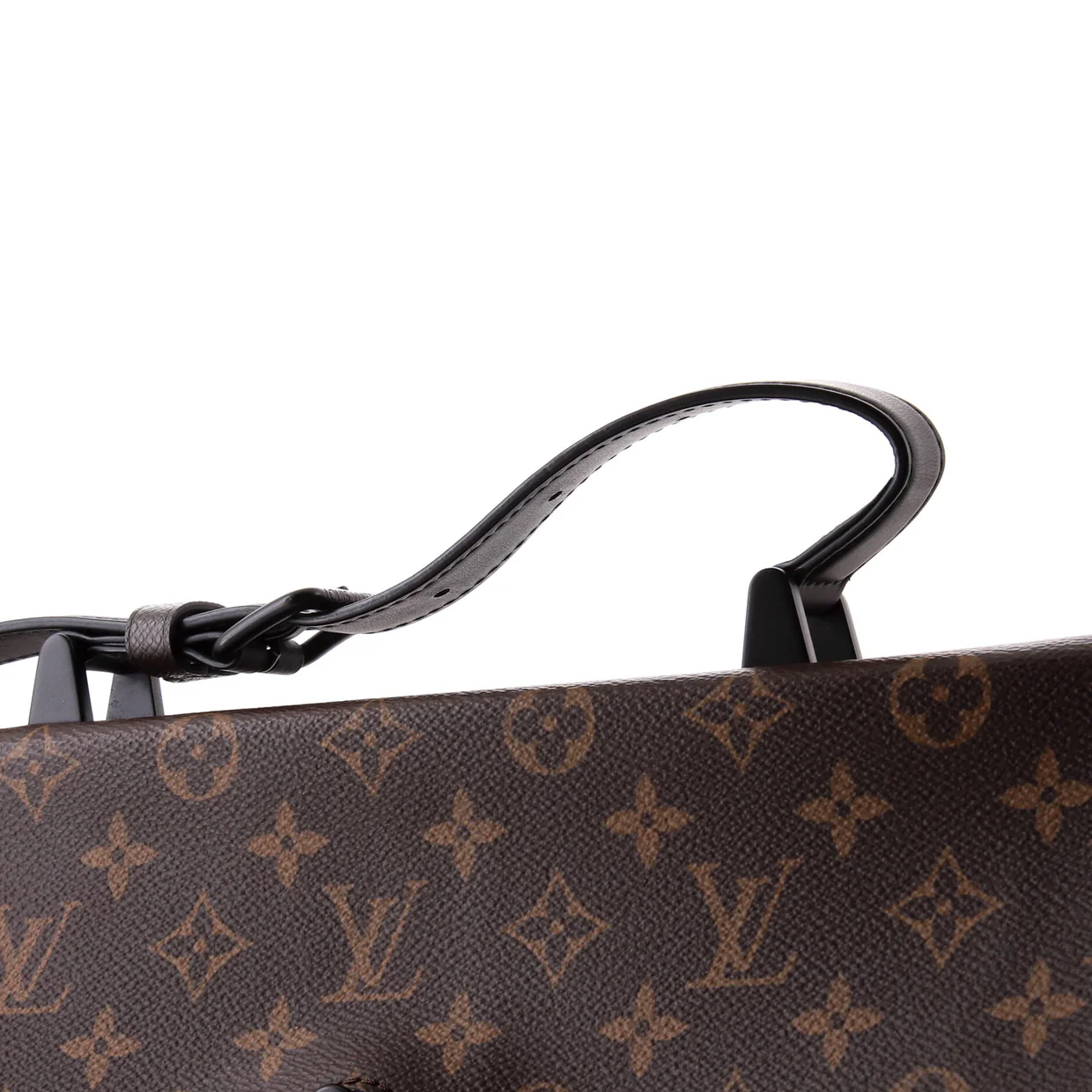 Robusto Briefcase Monogram Canvas and Taiga Leather - Deep Luxury