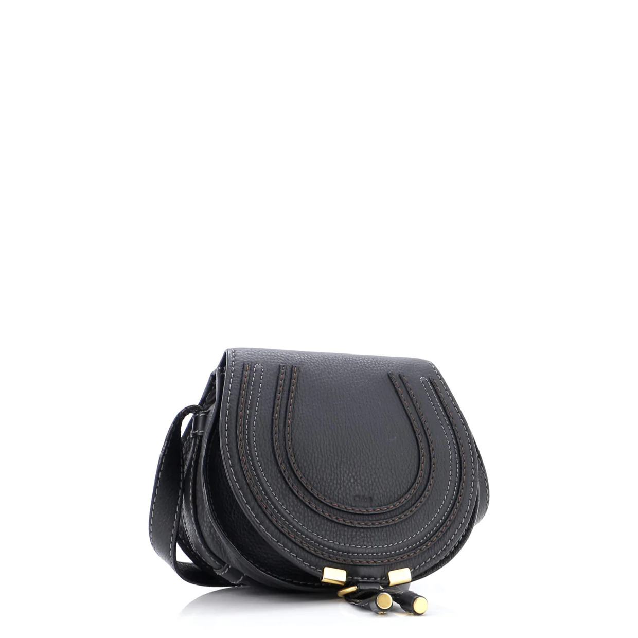Marcie Crossbody Bag Leather Mini - Deep Luxury