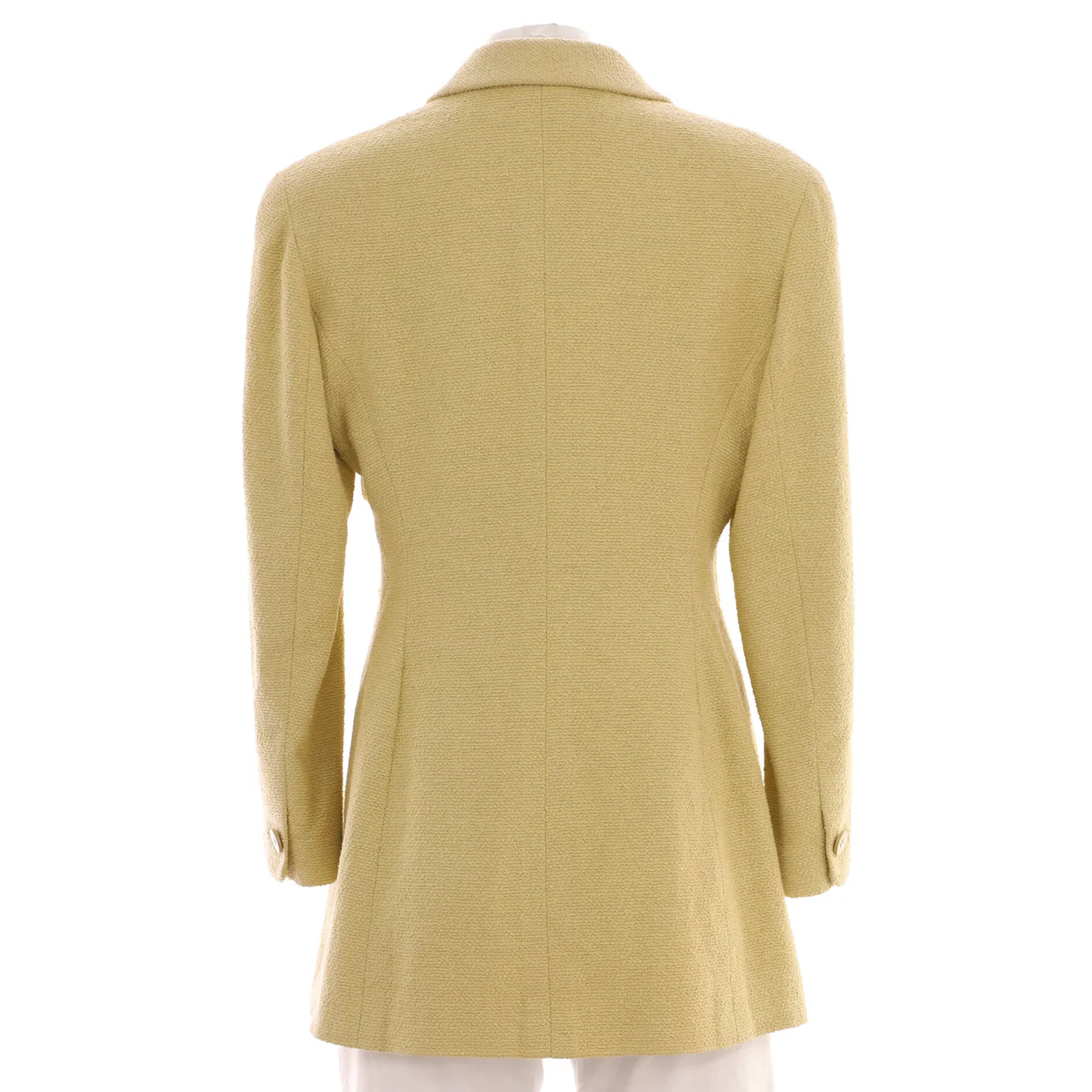 Women's Vintage Two Pocket Long Jacket Tweed - Deep Luxury