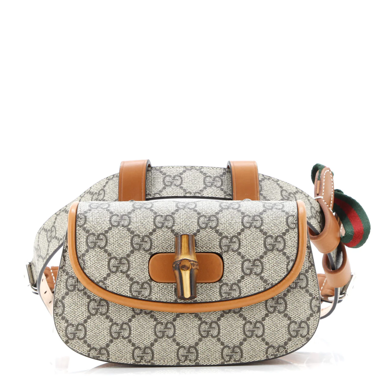Bamboo 1947 Belt Bag GG Coated Canvas Mini - Deep Luxury