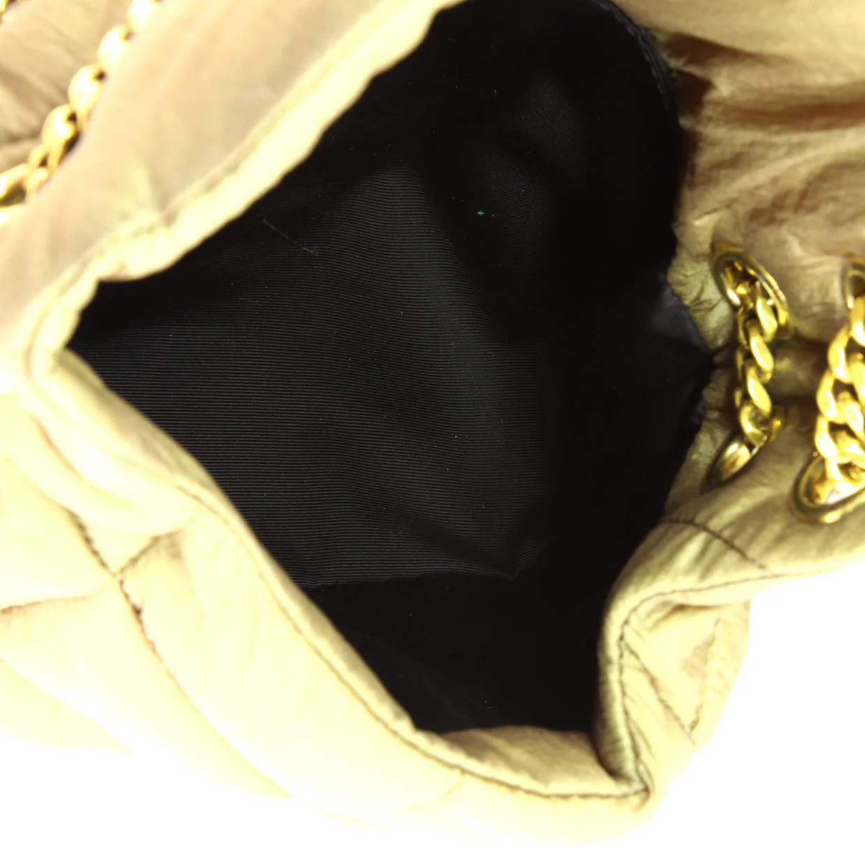 Loulou Puffer Shoulder Bag Quilted Nylon Small - Deep Luxury