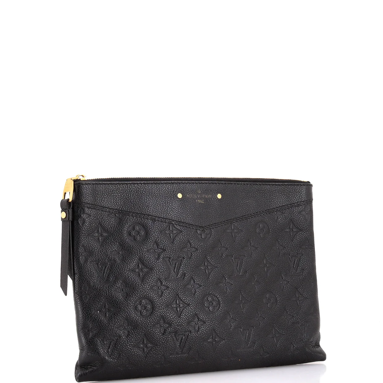 Daily Pouch Monogram Empreinte Leather - Deep Luxury