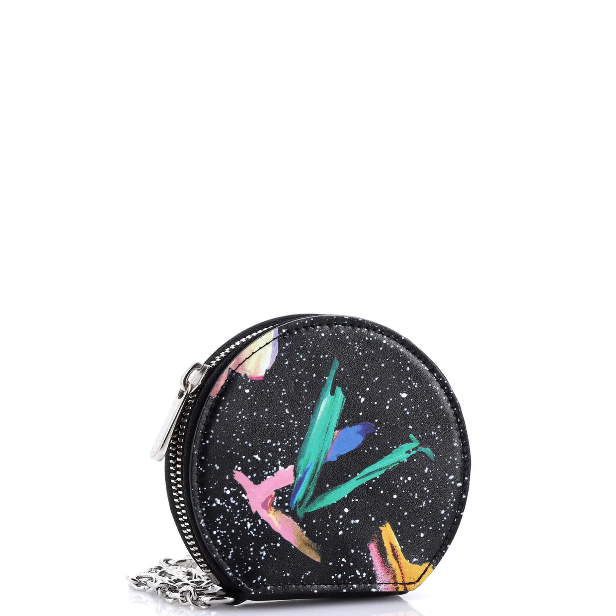 Boite Chapeau Coin Purse Limited Edition Splash Leather - Deep Luxury