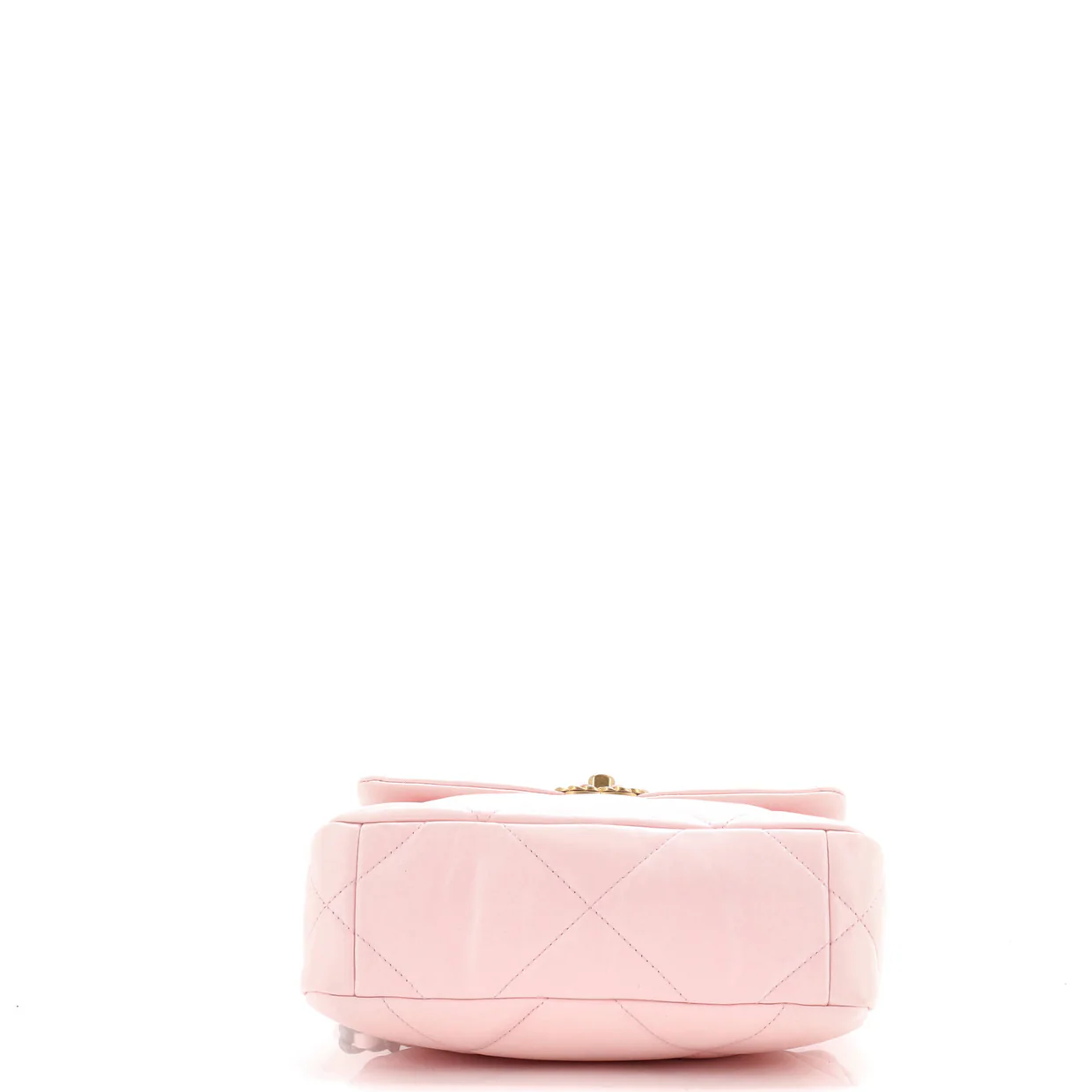 19 Flap Bag Quilted Leather Medium - Deep Luxury