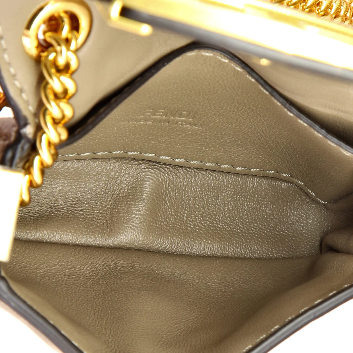 Baguette NM Bag Zucca Embossed Leather Nano - Deep Luxury