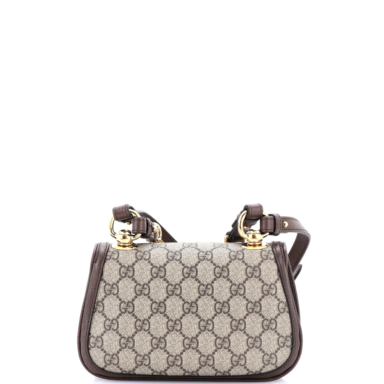 Blondie NM Flap Bag GG Coated Canvas Mini - Deep Luxury