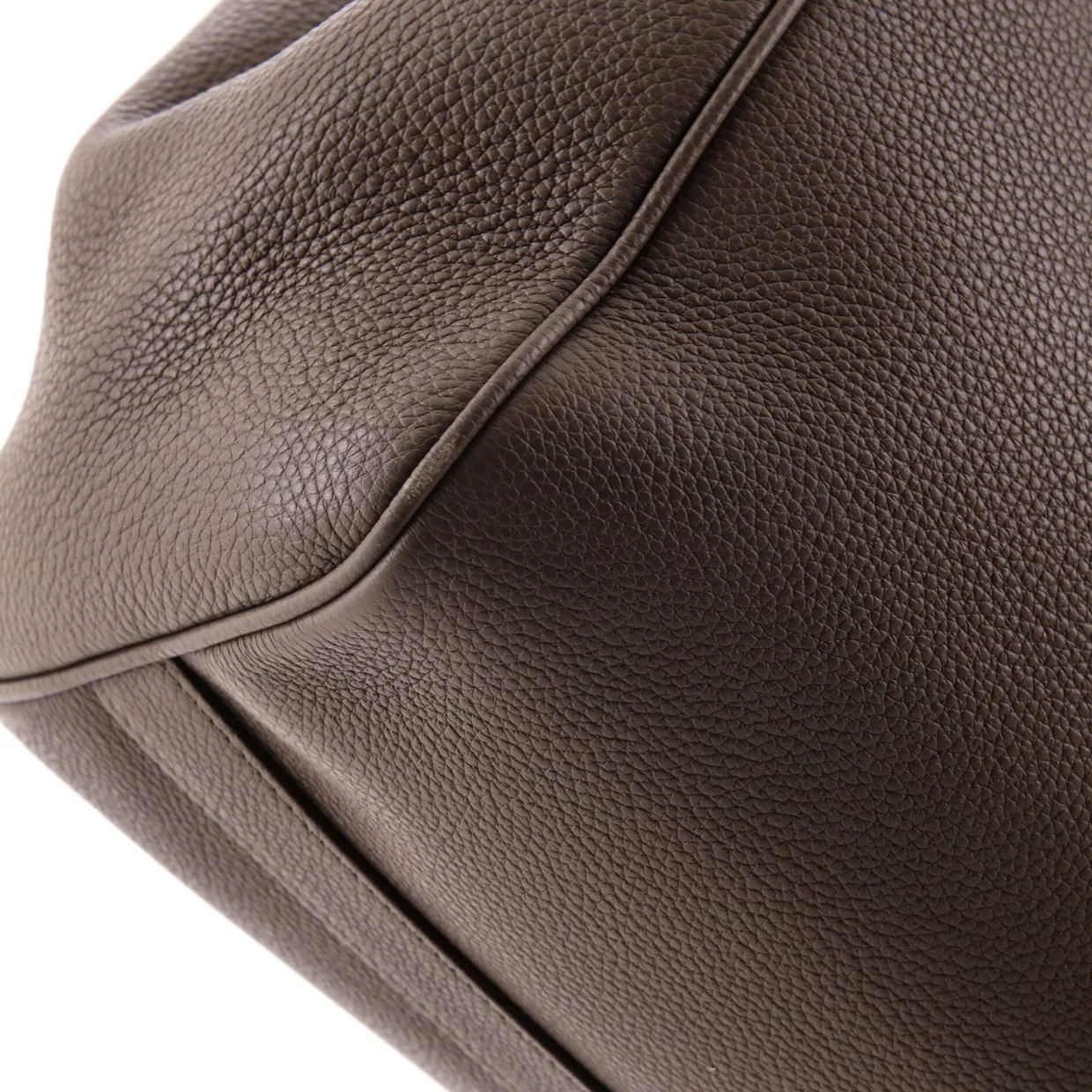 Folded Cabas Leather Small - Deep Luxury