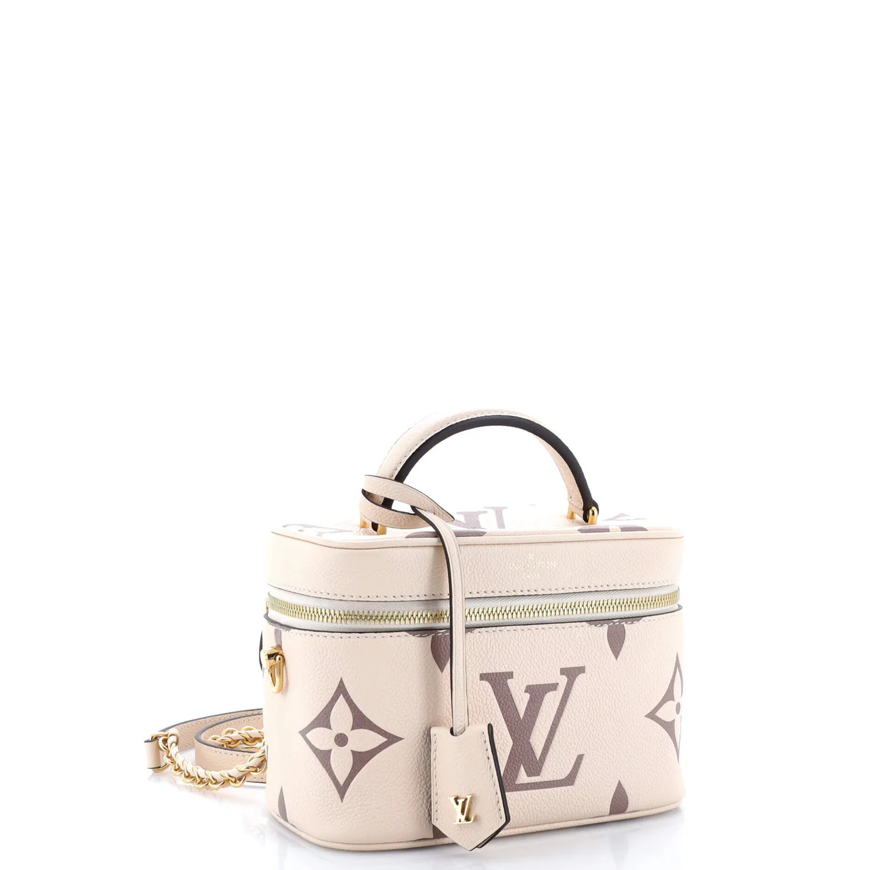 Vanity Handbag Bicolor Monogram Empreinte Giant PM - Deep Luxury