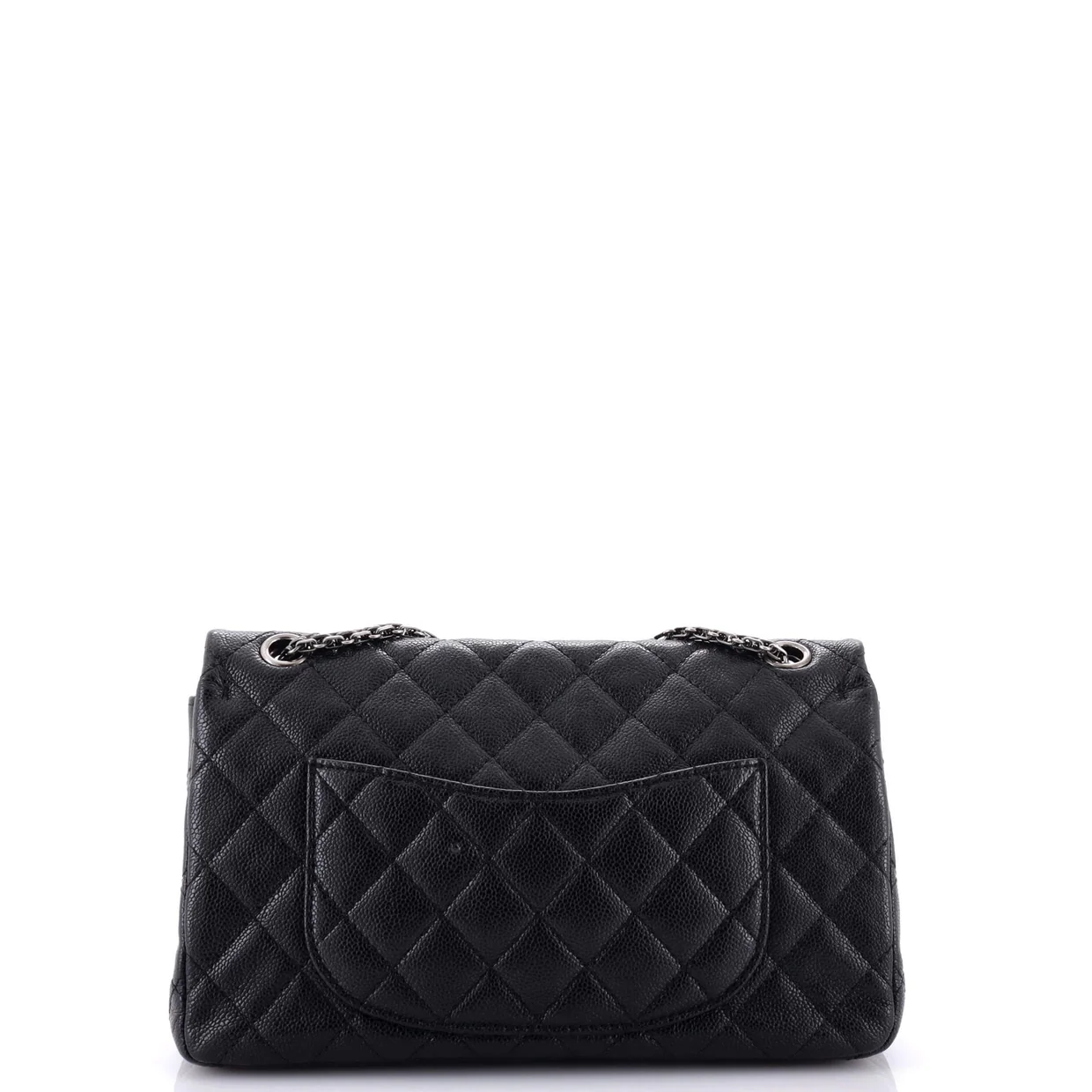 Reissue 2.55 Flap Bag Quilted Caviar 226 - Deep Luxury