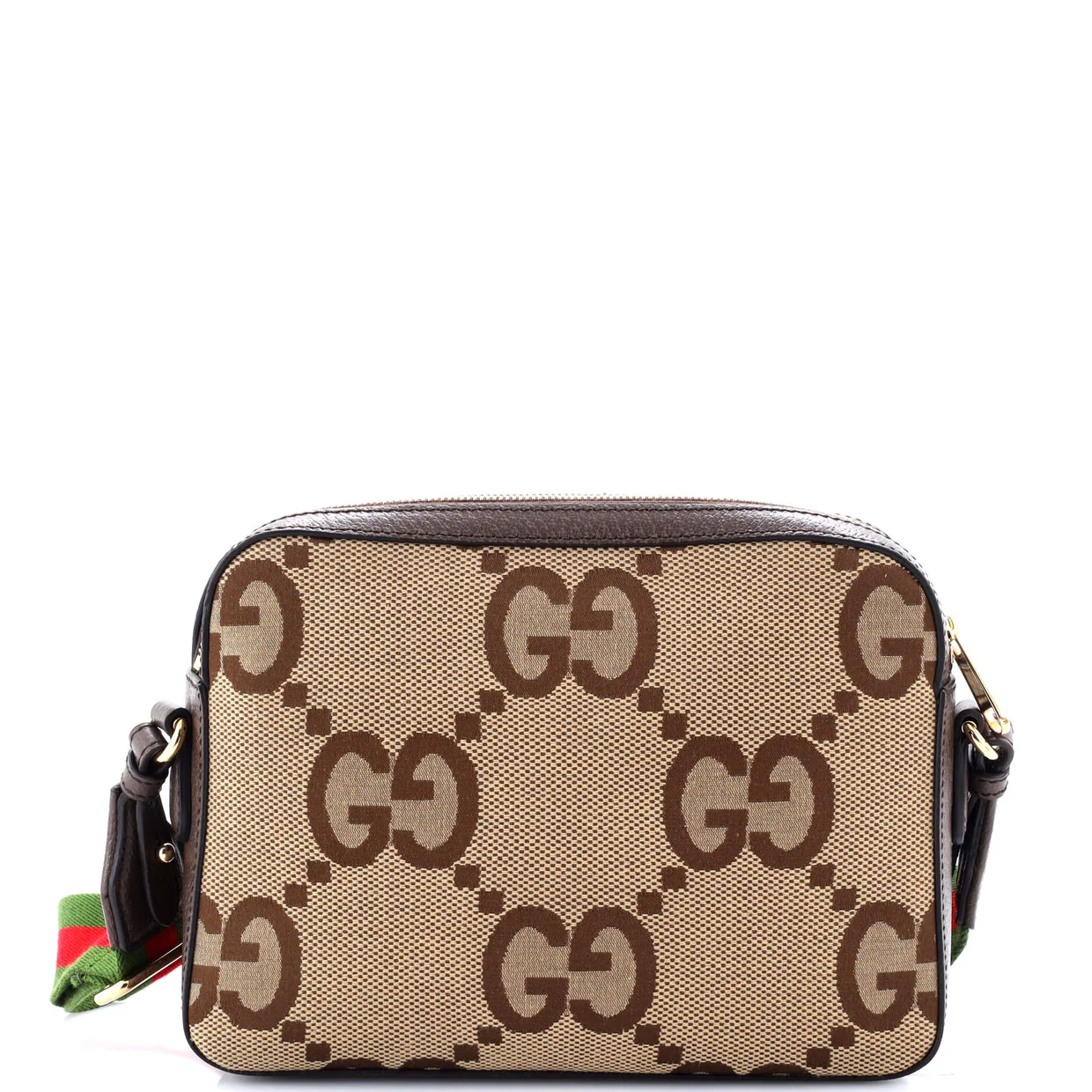 Messenger Bag Jumbo GG Canvas - Deep Luxury