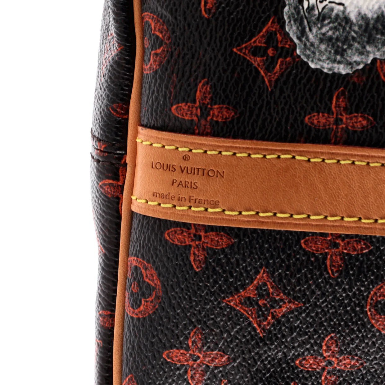 Speedy Bandouliere Bag Limited Edition Grace Coddington Catogram Canvas 30 - Deep Luxury