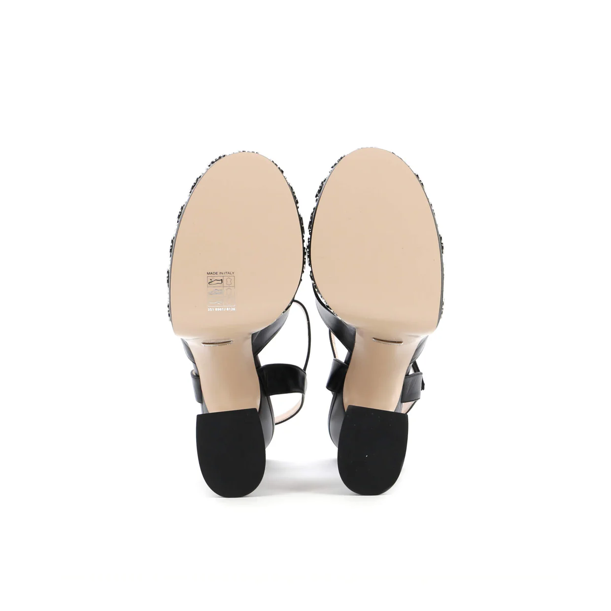 Women's Janaya GG Studded Platform Sandals Leather - Deep Luxury