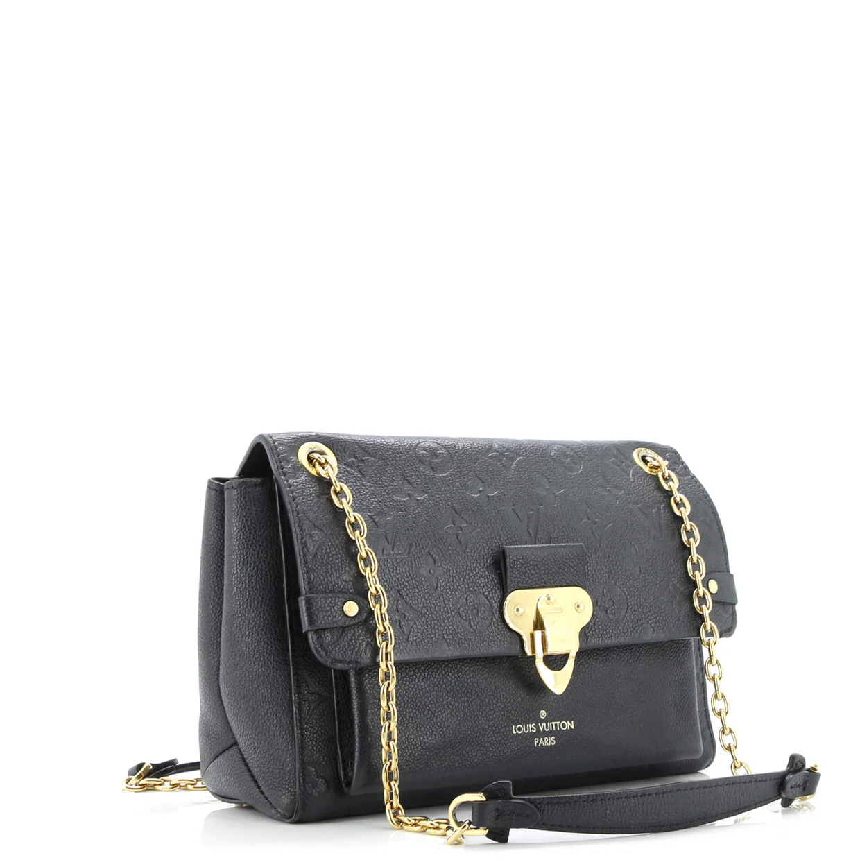 Vavin Handbag Monogram Empreinte Leather PM - Deep Luxury
