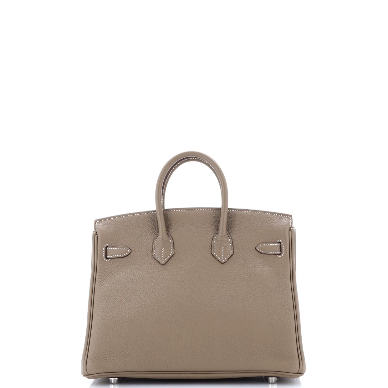 Birkin Handbag Grey Togo with Palladium Hardware 25 - Deep Luxury