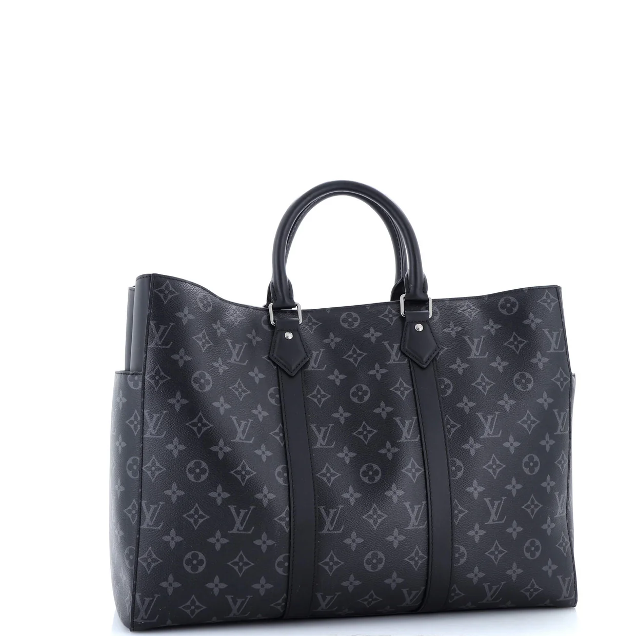 Sac Plat 24H Bag Monogram Eclipse Canvas - Deep Luxury