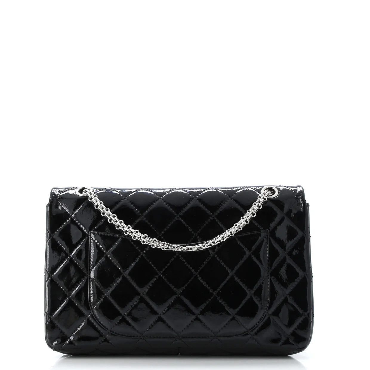 Reissue 2.55 Flap Bag Quilted Crinkled Patent 227 - Deep Luxury