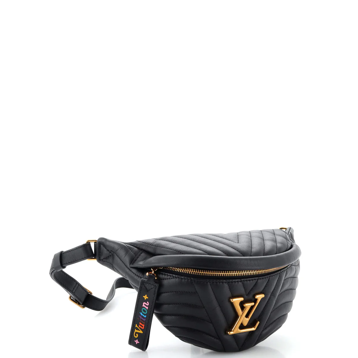 New Wave Bumbag Quilted Leather - Deep Luxury