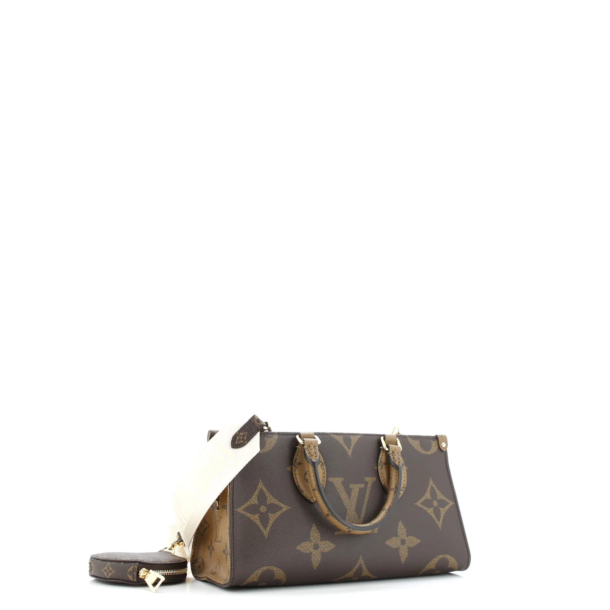 OnTheGo Tote Reverse Monogram Giant East West - Deep Luxury