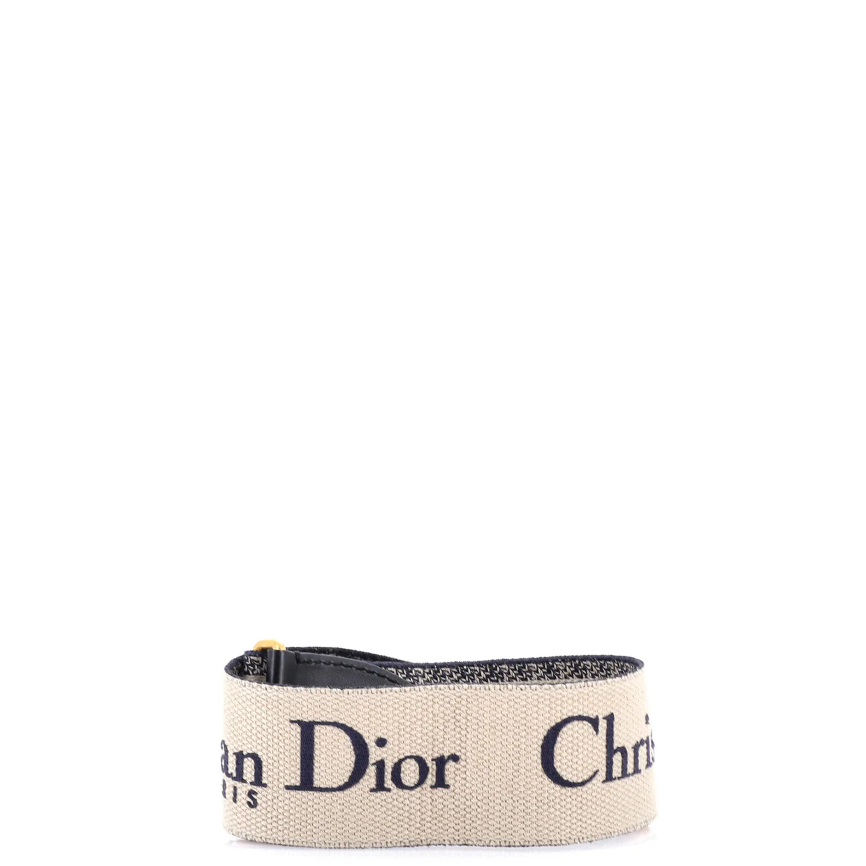 Logo Shoulder Strap Embroidered Canvas - Deep Luxury