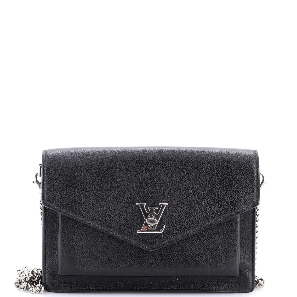 Mylockme Chain Pochette Leather - Deep Luxury