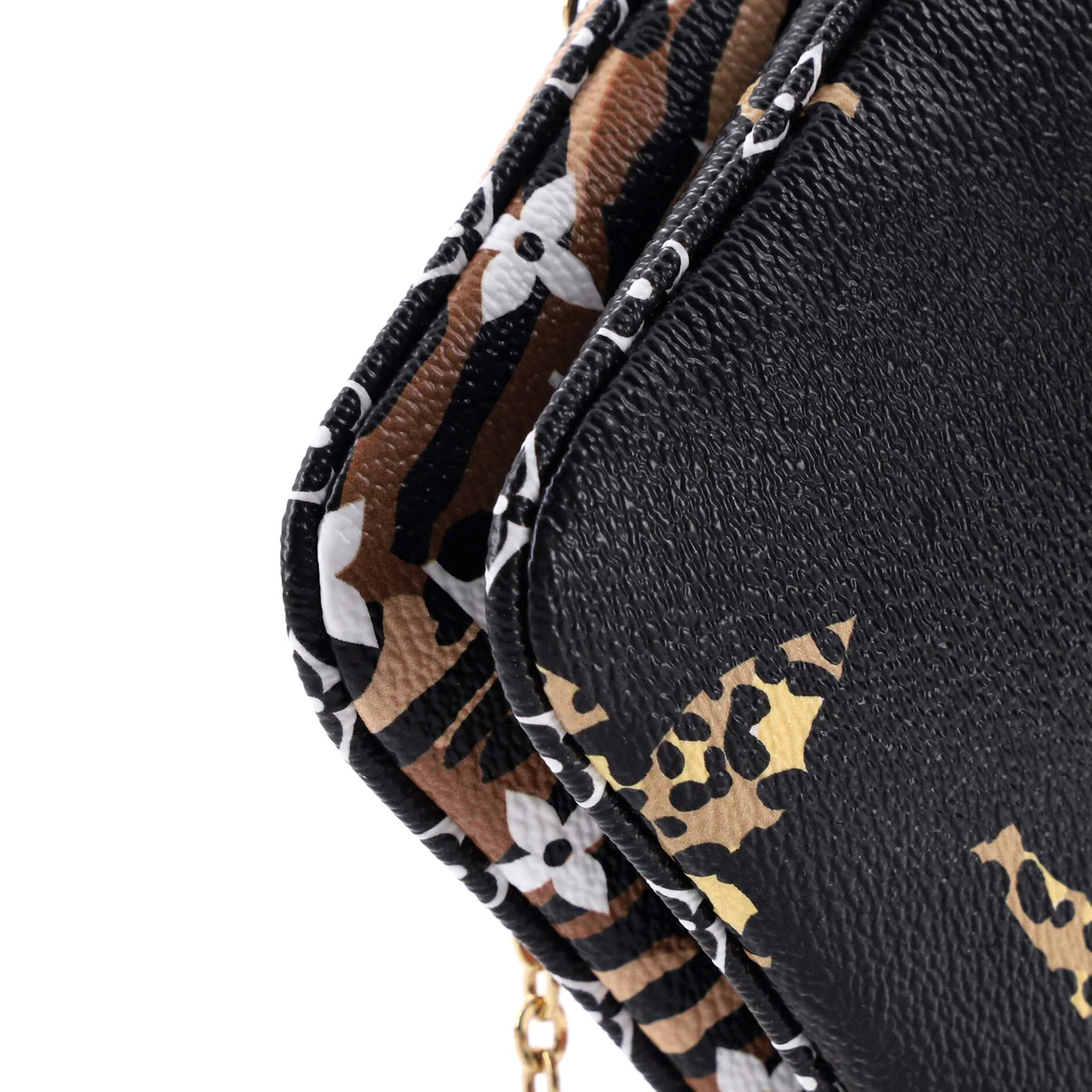 Double Zip Pochette Limited Edition Jungle Monogram Giant - Deep Luxury